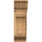 Ekena Millwork Merced Traditional Rough Sawn Bracket w/ Offset Brace, Western Red Cedar, 8"W x 18"D x 26"H BKT0806X18X26MRC01RWR - alternate 3